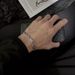 Cuban Buckle Bracelet For Men Hip Hop Style Women Ins Niche Personality Titanium Steel Metal Non-Fading Men's Jewelry_ipsvogv.com