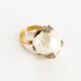 Middle Baroque Pearl Studded Diamond Jewelry For Women, High-end And Niche Brass Ring_ipsvogv.com