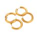 E, Stainless Titanium Steel, Exaggerated Instagram Style, Thick Line, Vacuum, Circular, Large Circle, E,_ipsvogv.com