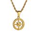 Men's Jewelry Polaris Ring Pendant Twisted Chain Necklace Stainless Steel Clavicle Chain Simple Accessories_ipsvogv.com
