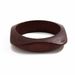 Melard Cut Wooden Bracelet With Fashionable Design And Metal Smooth Surface Bracelet_ipsvogv.com
