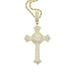 Cross Hip Hop Cross Pendant Inlaid With White, Green, Red And Blue Zircon New Necklace Jewelry_ipsvogv.com