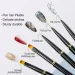 Arte Clavo Nail UV Gel Brush French Stripe Liner Pen Manicure Ultra-thin Line Drawing Nail Art Acrylic UV Gel Polish Dot Brushes_ipsvogv.com