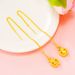 tassel Women's Long Style, Simple Earrings, Sand Gold Temperament, Internet Celebrity Live Streaming Jewelry_ipsvogv.com