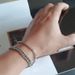 Double Layer Stacked Cuban Chain Bracelet For Men Hip Hop Women's Bangle Minimalist Cool Couple Jewelry_ipsvogv.com