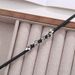 Honghan Black Ribbon Faith For Women Fashion Niche Personality Choker Necklace Accessory_ipsvogv.com