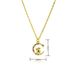 Exquisite Golden Crescent Necklace Opal Necklace Star Moon Necklace Ladies Bohemian_ipsvogv.com
