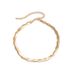 Cold Style Metal Flat For Women's Hip-hop, Simple Weaving, Soft Snake Bone Chain, Collarbone Chain Necklace Accessory_ipsvogv.com