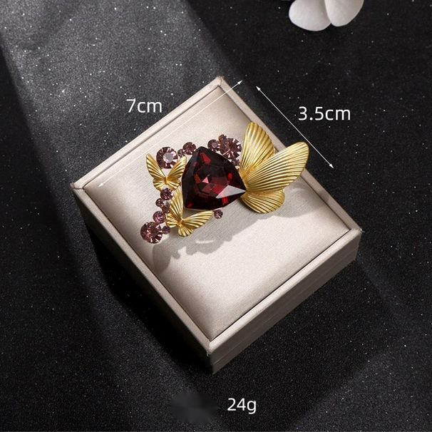 Flower brooch, women's anti exposure design, rose brooch accessories, classic and versatile_ipsvogv.com
