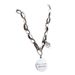 Dreams Come True Necklace Women's Silver Korean Edition Heavy Industry Coarse Letter Round Brand Collar Chain Neckchain_ipsvogv.com
