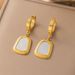 Ho Selling Accessories Summer Ins Fashion Niche Ligh Luxury Ca Eye Sone Pendan Necklace Earrings Women's Jewelry_ipsvogv.com