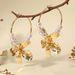 Minimalist Metal Exaggerated Flower Stud Fashion Trend Simple Versatile Earrings_ipsvogv.com