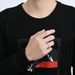 Men's Jewelry Hip Hop Ring Zircon Cuban Chain Ring Copper Micro Inlaid Zircon Hip Hop Ring Personality Trend_ipsvogv.com