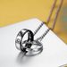 Men And Women's Jewelry Accessories Personality Hip Hop Titanium Steel Pendant Fashionable Couple Necklace Simple Jewelry_ipsvogv.com