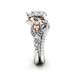 Three Heroes Couple Jewelry Creative Gold Plated Zircon Fashion Pair Ring Women's Handpiece_ipsvogv.com
