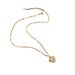Steel 【 Titanium 】 Personalized Temperament, Fashionable And Simple Birthday Gift Ins Love Collarbone Micro Inlaid 【 】 Temperament,_ipsvogv.com