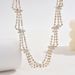 Vintage Rhinestone Hair Chain Necklace - Multi-Layer Wave Bridal Jewelry For Weddings_ipsvogv.com