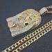 Hip Hop Jewelry 316 Stainless Steel Color-Retaining Gold-Plated Full Diamond Pendant_ipsvogv.com