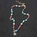 Popular Jewelry Devil's Eye Chain With Five Pointed Star Pendant Clavicle Necklace Female_ipsvogv.com