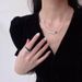 Korean Niche Design Bow Necklace, Women's Minimalist Style, Fashionable Temperament, Trendy And Versatile Accessories,_ipsvogv.com