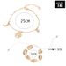 Ethnic Fashion Minimalist Footwear Bohemian Style Beach Map Shell Personalized Feet Chain Women's 2-piece Set_ipsvogv.com