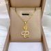 】 Winding 【 Cobra Light Luxury Charm Gorgeous Full Diamond Necklace Women's Versatile Clavicle Titanium Steel Chain 【 】_ipsvogv.com