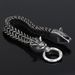 Titanium Viking For Men Thick Chain Stainless Steel Punk Wolf Couple Fashion Bracelet Trendy Jewelry_ipsvogv.com