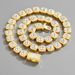 11mm square zircon rock candy chain personalized fashion design accessories full diamond Cuban chain jewelry_ipsvogv.com