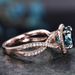 Sanjie's New Luxury Zircon Square Women's Fashion Ring_ipsvogv.com