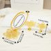 Gold Plated Flowers, Jewelry, Computer Chip Set, Wedding Gift, Bride Necklace, Earring Pendant, Luxurious Jewelry_ipsvogv.com