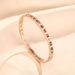 minority Design Titanium Steel Female Roman Numeral Diamond Light Luxury High-grade Color Fast Bracelet_ipsvogv.com