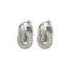 Women's Jewelry Metal Lock Copper Micro Inlaid Earrings Niche Cold Style Light Luxury High End Zircon Ear Jewelry_ipsvogv.com