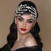 Women's Jewelry Bridal Headband Headband Handmade Rhinestone Hair Piece Press Headband Wedding Hair Accessories_ipsvogv.com
