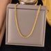 Minimalist Round Bead Snake Bone Necklace For Women's Korean Version Short Plain Bare Collarbone Chain Instagram Popular_ipsvogv.com