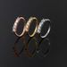 Unisex new style micro inlaid zircon nose ring female simple flower piercing ear bone ring popular earrings_ipsvogv.com