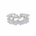 Luxury Sky Zircon Light Mirror Premium Niche Design Fashionable Ins Open Pearl Stacked Ring Female_ipsvogv.com