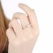 Light Luxury Titanium Steel For Women's Korean Version Niche Non Fading Frosted Ring Bracelet_ipsvogv.com