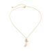 French Style Copper Gold-Plated Necklace For Women High-End Deign Elegant Butterfly Natural Frehwater Pearl Pendant_ipsvogv.com
