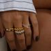 Women's Jewelry Pictographic Golden Snake Ring Light Luxury High End Snake Opening Ring Versatile Index Finger Ring_ipsvogv.com