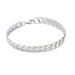 Men's Titanium Steel Six-Sided Polished Cuban Bracelet Simple Personality Jewelry Trendy Cool Accessories_ipsvogv.com