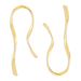 11659 simple and exaggerated asymmetrical metallic ZA niche curved alloy earrings for women_ipsvogv.com
