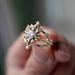 Sanjie's New Star And Moon Shaped Italian Style Ring, Niche Zircon French Jewelry, Ins Ring For Women_ipsvogv.com