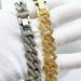 Men’s Jewelry Set Fashion New Fashion Necklace Hip Hop Cuban Chain 15mm Simple Diamond Hiphop_ipsvogv.com