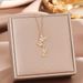 Korean Tassel Butterfly Light Luxury Temperament Gorgeous Full Diamond Necklace Female Internet Celebrity Versatile_ipsvogv.com