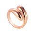 Cold Style Three Colors Optional Water Drop Polished Ring Female Adjustable Live Ring_ipsvogv.com