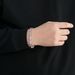 Women’s Jewelry Set Fashion Hip Hop Bracelet Pink Color Matching Square Zircon Simple Tennis Chain Personality Zircon Men And Women Hip Hop Bracelet_ipsvogv.com
