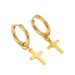 Women's Jewelry Titanium Steel Earrings Trendy Simple Unisex Earrings Stainless Steel Gold Earrings_ipsvogv.com