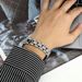 Trendy Ankle Chain With Simple Buckle Design, Hot Selling Cuban Men's Cool Style Bracelet_ipsvogv.com