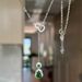New Matte Silver Ribbon Bow Necklace INS Niche Design Sweet Simple Clavicle Chain Elegant Choker_ipsvogv.com