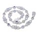 Men's Jewelry Hip Hop Star Pendant Cuban Chain Necklace In Silver For Trendy Streetwear Hip Hop Fashion Trend Men's Jewelry_ipsvogv.com